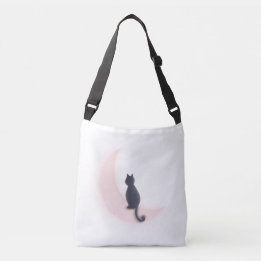 Black on the moon crossbody bag