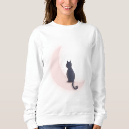 Black on the moon sweatshirt