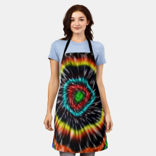 Black Opal Tie Dye, Apron