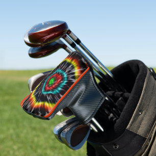 Black Opal Tie Dye, Golf Head Cover