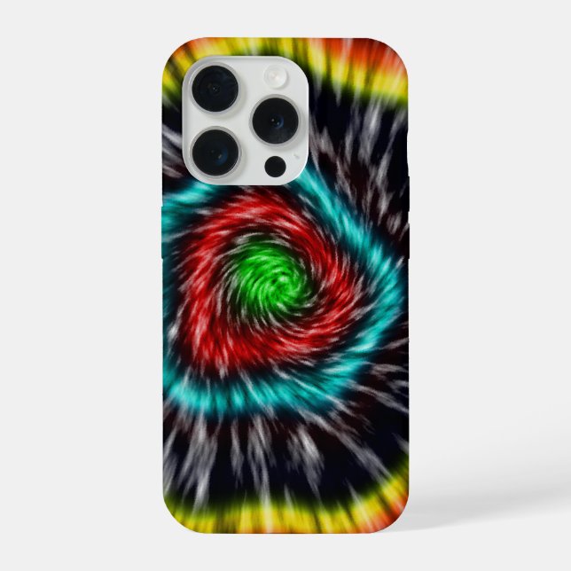 Black Opal Tie Dye,   iPhone Case (Back)