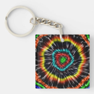 Black Opal Tie Dye, Key Ring
