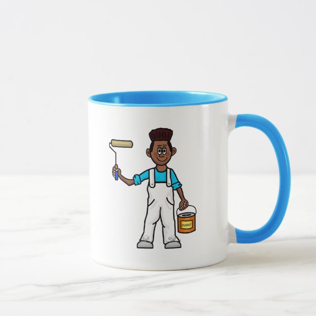 Black or African American House Painter Mug (Right)