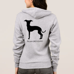 Black (Or Any Other Colour) Iggy Silhouette & Text Hoodie