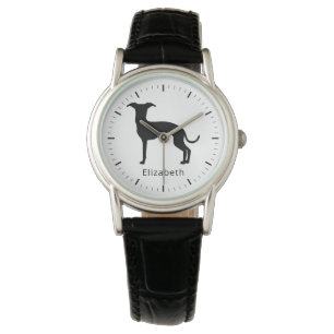 Black (Or Any Other Colour) Iggy Silhouette & Text Watch