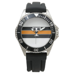 Black & Orange Watch