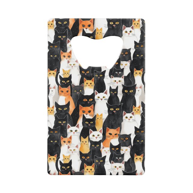Black Orange White Cats (Front)