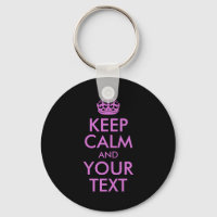 Black Orchid Keep Calm and Your Text