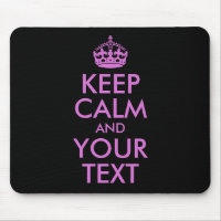 Black Orchid Keep Calm and Your Text