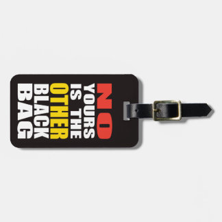 Black Other Black Bag Luggage Tag