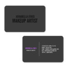 Black Out Makeup Artist | Business Cards