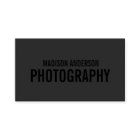 Black Out Photography | Business Cards