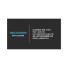 Black Out Photography | Business Cards
