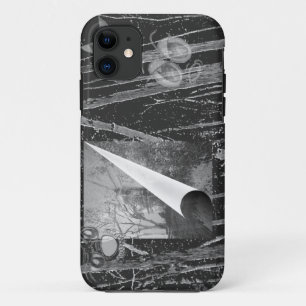 Black Page Curl with Eyes Case-Mate Case