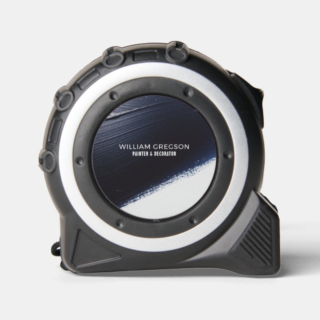 Black Paint Stroke, Painter & Decorator 1 (Front)