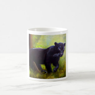 Black Panther (10) Wild Cat  Coffee Mug