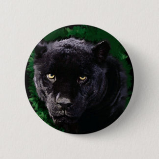 Black Panther 6 Cm Round Badge