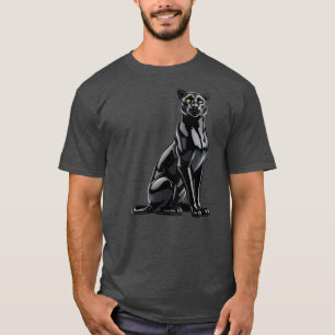 Black panther and reflections of natural light. T-Shirt