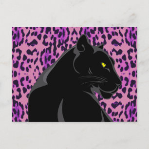 BLACK PANTHER ART POSTCARD