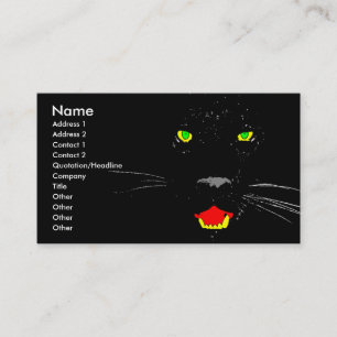 Black Panther Business, Profile Card