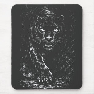 Black Panther — by BurnsInHell Mouse Mat