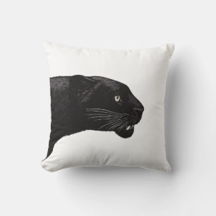 Black Panther by Toshi Yoshida Invitation Cushion