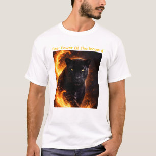 Black Panther Fire Power T-Shirt
