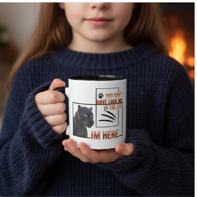 Black Panther Graphic "I'm Here"   Mug (Creator Uploaded)