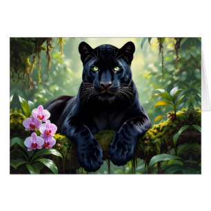 Black Panther in The Jungle