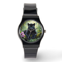Black Panther in the Jungle