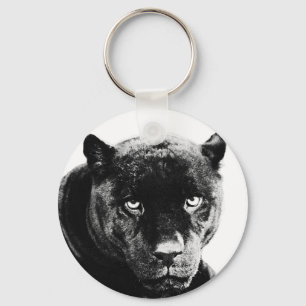 Black Panther Jaguar Key Ring