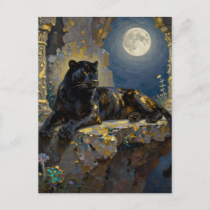 Black Panther   Keeping in Touch Postcard