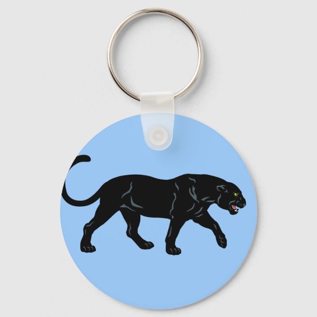 black panther key ring (Front)