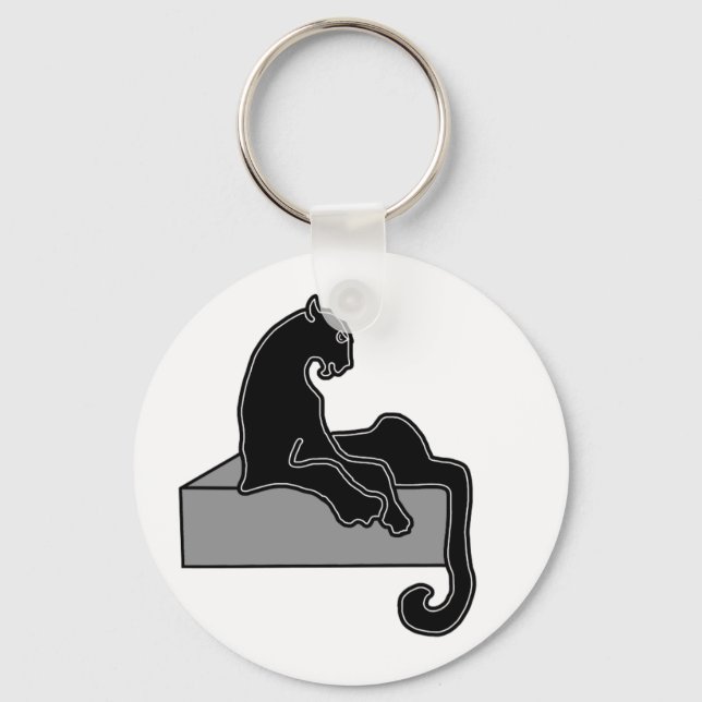 black Panther Key Ring (Front)