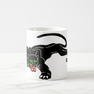 Black Panther - Large CAT Coffee Mug