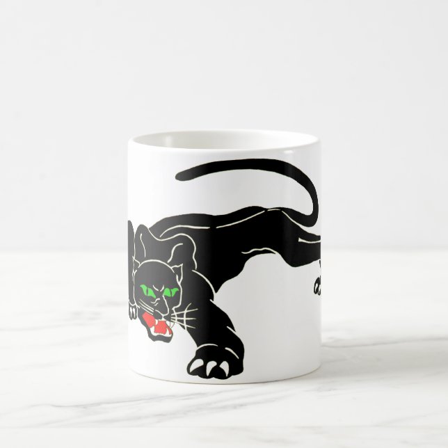 Black Panther - Large CAT Coffee Mug (Center)