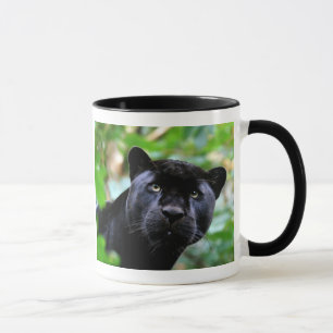Black Panther Macro Mug