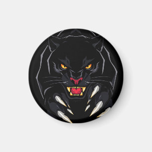 Black panther magnet