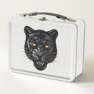 Black Panther Metal Lunch Box