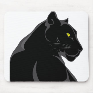 black panther mouse mat
