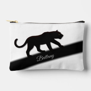 Black Panther Personal Name Accessory Pouch