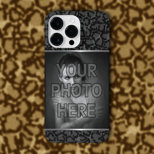 Black Panther Photo Template iPhone Case (Creator Uploaded)