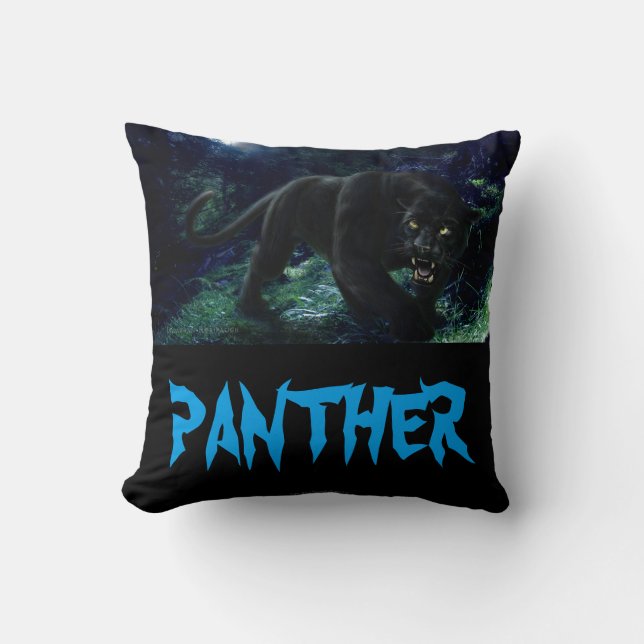 Black Panther Pillow (Front)