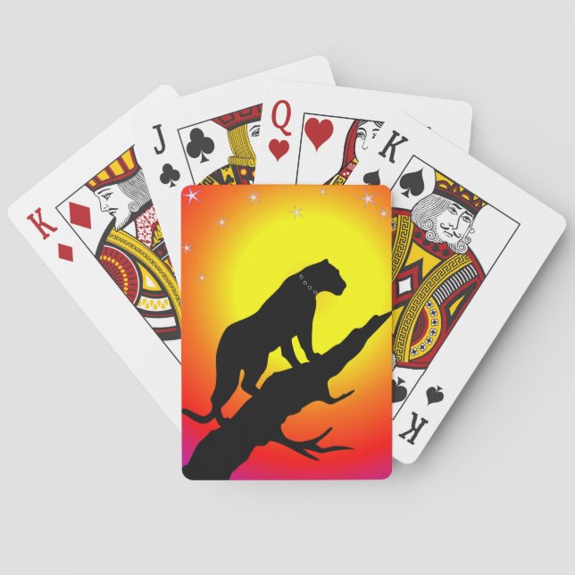 Black Panther Playing Cards (Back)