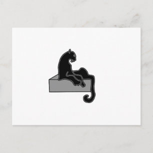 black Panther Postcard