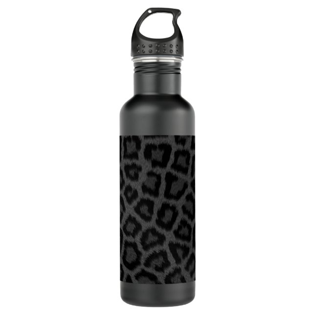 Black Panther Print 710 Ml Water Bottle (Front)