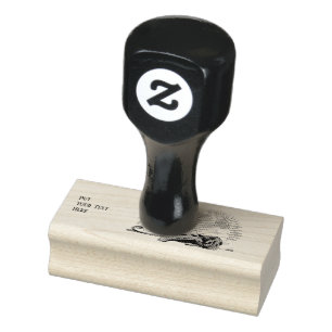 Black Panther Resting Amid Jungle Foliage Rubber Stamp