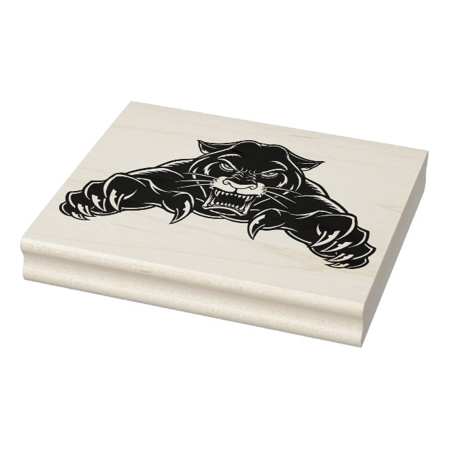 Black Panther  Rubber Stamp (Stamp)