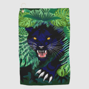 Black Panther Spirit of the Jungle Golf Towel