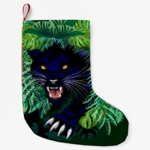 Black Panther Spirit of the Jungle Small Christmas Stocking
